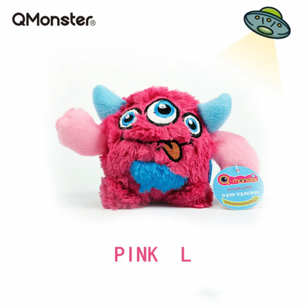 Q-Monster Pet Vocal Toy,Built-In Sound Ball,Fun, Interactive Dog Toys,Fetch & Soft,Sturdy Toy for Indoor Play - Image 10