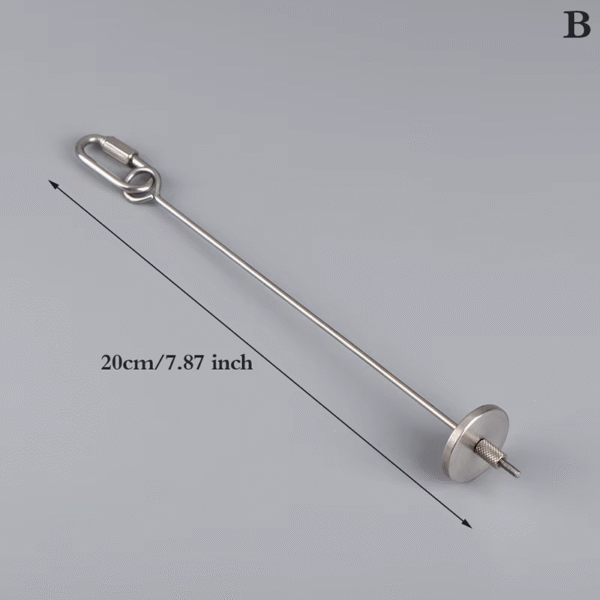 Parrot Stainless Steel Fruit Fork Corn Apple Fork Toy Bird Cage Supplies Bird Fruit Insert Feeder Pet Parrot Accessories - Image 14