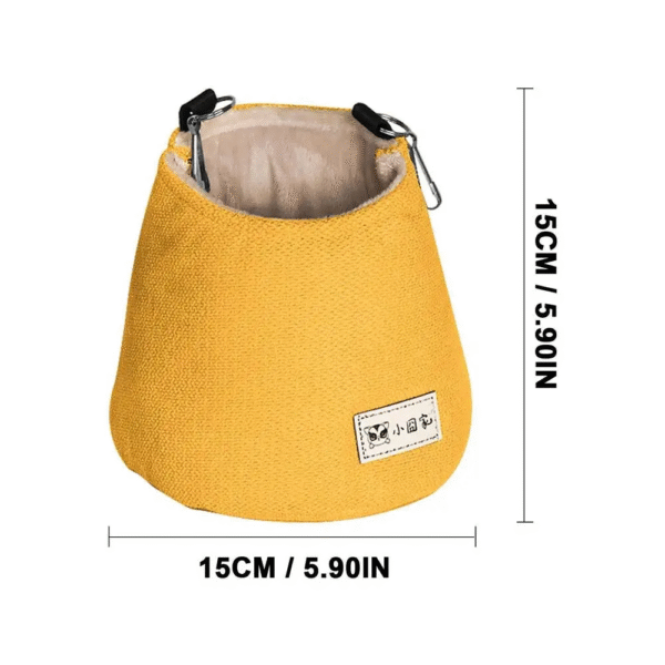 Sugar Glider Pouch Squirrel Bed for Cage Sugar Glider Pouch Hang Bed Small Animals Removable Nest Mat for Hamster Syrian Hamster - Image 9