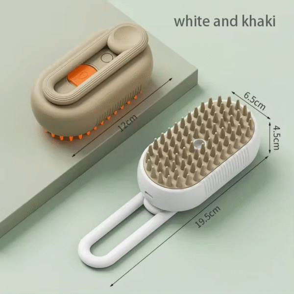 New Pet Spray Comb for Cats and Dogs Pet Electric Spray Hair Removal Comb One Key Spray Anti-Flying Massage Brush, Clean Massage - Image 8