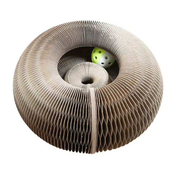 Magic Organ Cat Toy Cats Scratcher Scratch Board round Corrugated Scratching Post Toys for Cats Grinding Claw Cat Accessories - Image 8