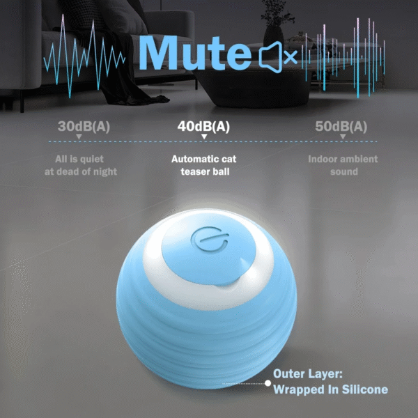 Cat Interactive Ball Smart Cat Toys Electronic Interactive Cat Toy Magic Ball Electronic Interactive Cat Toy Cat Game Accessorie - Image 6