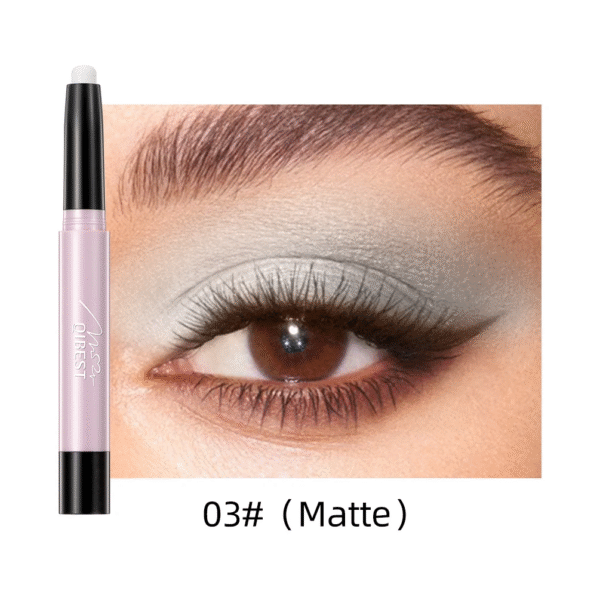 Pearlescent Silkworm Pen Waterproof Pencil Glitter Matte Nude Gold Eye Shadow Pen Pigment Cosmetics - Image 9