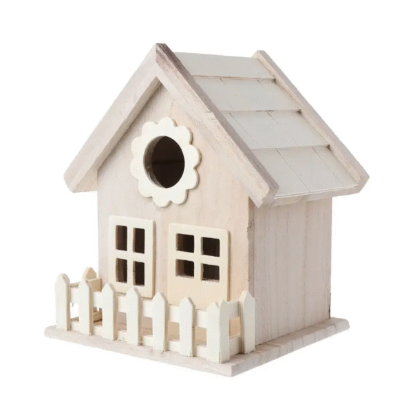 Wooden Birdhouse Kit for Painting and Decorating - Blank Canvas Craft Project - Image 3