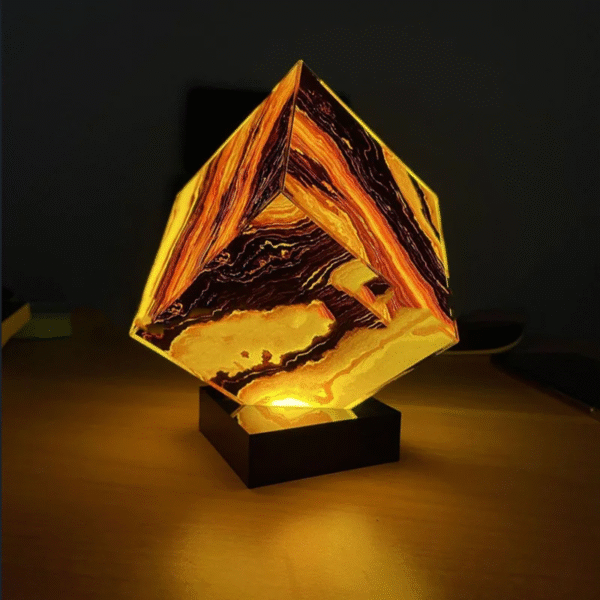 Onyx Marble Lamp Onyx Marble Lamp Creative Decorative Lamp Gift Night Lamp Bedside Lamp Christmas Gift Drop Shipping - Image 8
