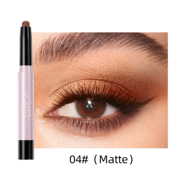 Pearlescent Silkworm Pen Waterproof Pencil Glitter Matte Nude Gold Eye Shadow Pen Pigment Cosmetics - Image 10