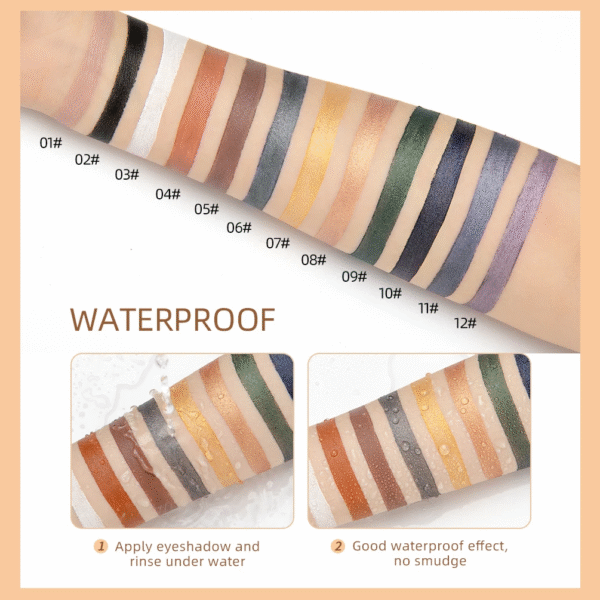 Pearlescent Silkworm Pen Waterproof Pencil Glitter Matte Nude Gold Eye Shadow Pen Pigment Cosmetics - Image 7