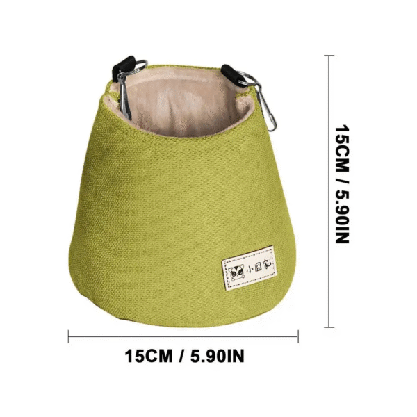 Sugar Glider Pouch Squirrel Bed for Cage Sugar Glider Pouch Hang Bed Small Animals Removable Nest Mat for Hamster Syrian Hamster - Image 8