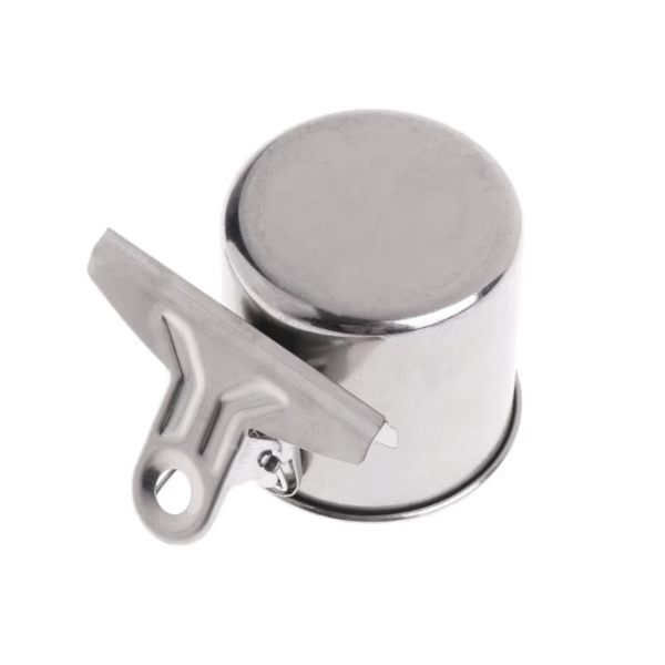 Stainless Steel Birds Parrot Feeder round Aviary Pet Food Water Feeding Bowl - Image 6