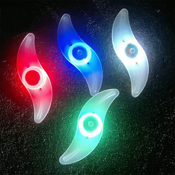 3 Lighting Mode LED Neon Bicycle Wheel Spoke Light Waterproof Color Bike Safety Warning Light Cycling Lamp Bicycle Accessories - Image 5
