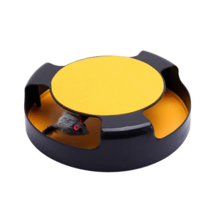 Funny Cat Toys for Indoor Cats Pet Scratching Board Turntable Catch Fake Mouse Plastic Game Cat Scratcher Cat Toy