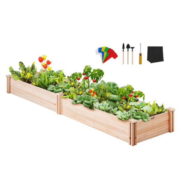 VEVOR Galvanized Raised Garden Bed 80" X 40" X 19" Metal Planter Box, Gray Steel for Growing Vegetables, Flowers, Flowers, Herbs, and Succulents Fathersdaygift - Image 17