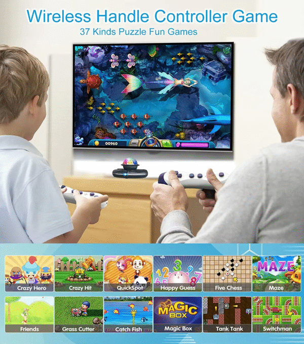 Dance Mat Game for TV / PC Motion Sensing Double User with Two Wireless Handle Controllers Non-Slip Massage Yoga Pads - Image 3