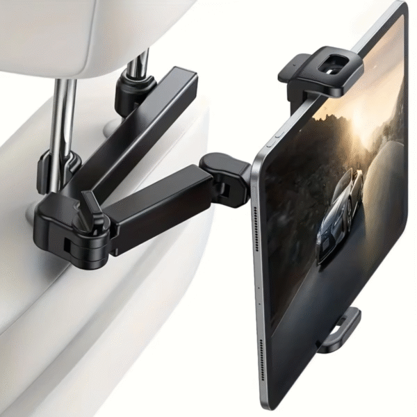 Car Tablet Holder, Headrest Tablet Mount Headrest Stand Cradle Compatible with Devices for Ipad Air Mini, Other 4.7-12.9" Cell - Image 2