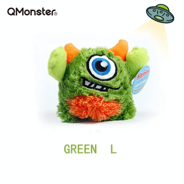 Q-Monster Pet Vocal Toy,Built-In Sound Ball,Fun, Interactive Dog Toys,Fetch & Soft,Sturdy Toy for Indoor Play - Image 7