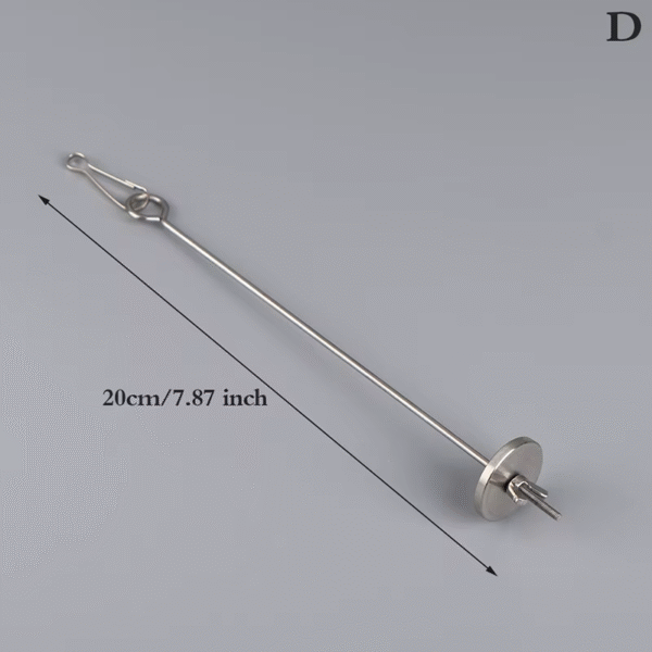 Parrot Stainless Steel Fruit Fork Corn Apple Fork Toy Bird Cage Supplies Bird Fruit Insert Feeder Pet Parrot Accessories - Image 9