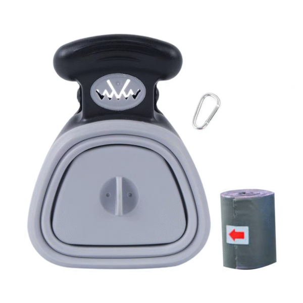Pet Pooper Scooper Foldable Pooper Scooper with Decomposable Bags for Easy Pet Cleanup Travel Dog Litter Picker Shovel for Clean - Image 9