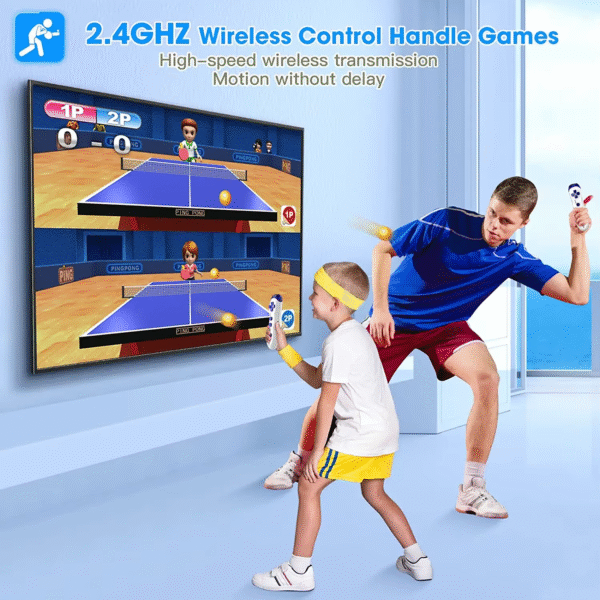 Dance Mat Game for TV / PC Motion Sensing Double User with Two Wireless Handle Controllers Non-Slip Massage Yoga Pads - Image 5