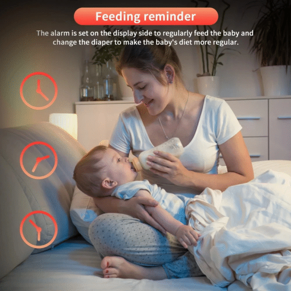 New 3.5 Inch Wireless Video Baby Monitor Night Vision Temperature Monitoring 2 Way Audio Talk Baby Nanny Security Camera - Image 6