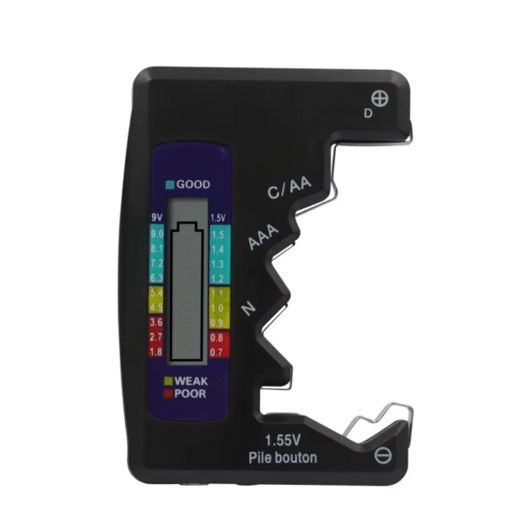 Digital Battery Tester Analyzer Testing Meter LCD Display AA AAA Button Cell Load Analyzer Battery Capacity Gauge Checker Tools - Image 8