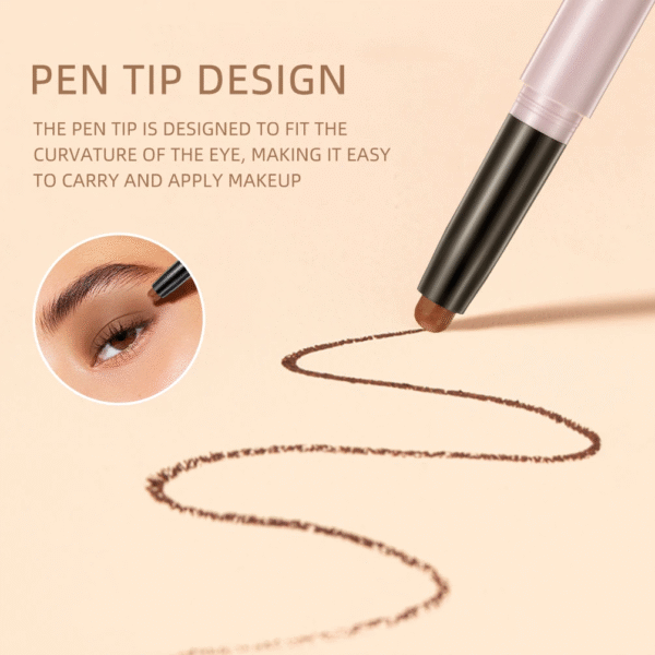 Pearlescent Silkworm Pen Waterproof Pencil Glitter Matte Nude Gold Eye Shadow Pen Pigment Cosmetics - Image 6