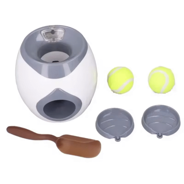 Automatic Ball Launcher for Dog Toy, Interactive Tennis Ball Launcher Machine for Medium Dogs, Interactive Training Smart Feeder - Image 7