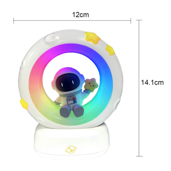 LED Night Light Panda Astronaut Bedside Sleeping Night Lights USB Charging Silicone Children Gife Eye Protection Lamp Lighting - Image 10