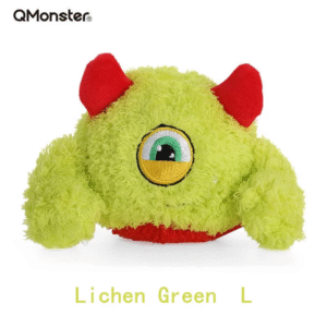 Q-Monster Pet Vocal Toy,Built-In Sound Ball,Fun, Interactive Dog Toys,Fetch & Soft,Sturdy Toy for Indoor Play