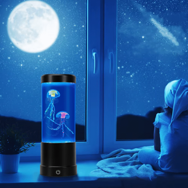 Color Changing Jellyfish Lamp Usb/Battery Powered Table Night Light Children'S Gift Home Bedroom Decor Boys Girls Birthday Gifts - Image 3