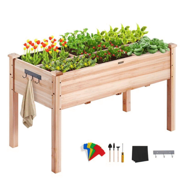 VEVOR Galvanized Raised Garden Bed 80" X 40" X 19" Metal Planter Box, Gray Steel for Growing Vegetables, Flowers, Flowers, Herbs, and Succulents Fathersdaygift - Image 19