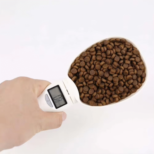 Electronic Measuring Tool Dog and Cat Feeding Bowl Measuring Spoon Pet Food Scale Digital Display Weighing Spoon Weight Volumn - Image 4