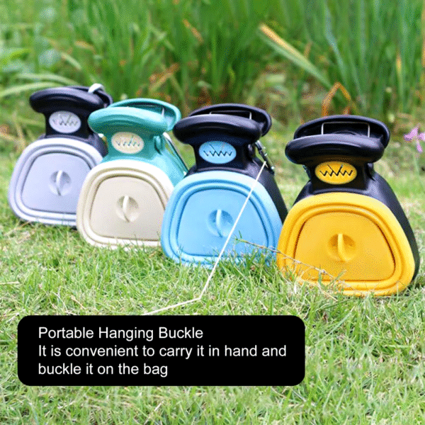 Pet Pooper Scooper Foldable Pooper Scooper with Decomposable Bags for Easy Pet Cleanup Travel Dog Litter Picker Shovel for Clean - Image 2