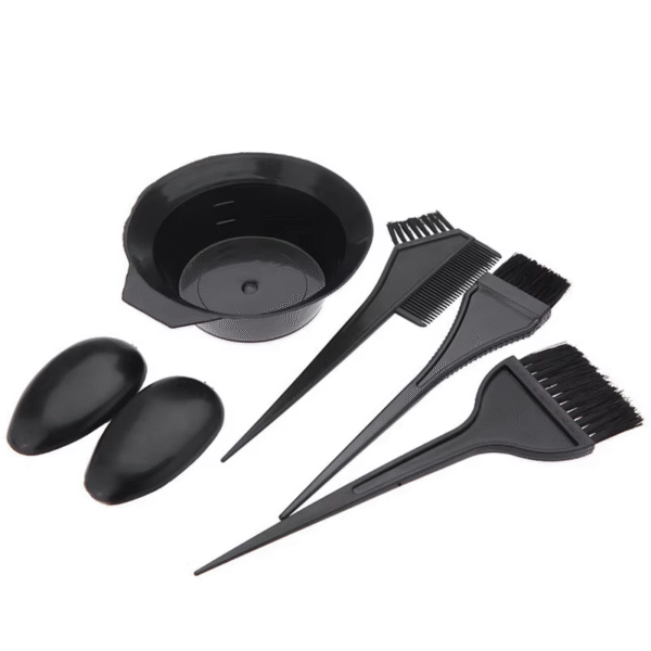 4Pcs Hair Color Dye Bowl Comb Brushes Tool Kit Set Tint Coloring Dye Bowl Comb - Image 7