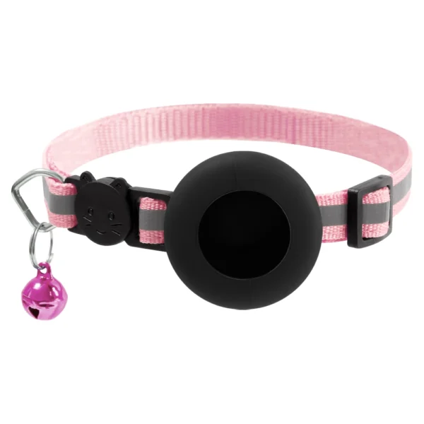 For Apple Airtags Cover Cat Collar Bell Ring Luminous Nylon Kitten Dog Collar for Airtag GPS Finder anti Loss Tracker Device - Image 9