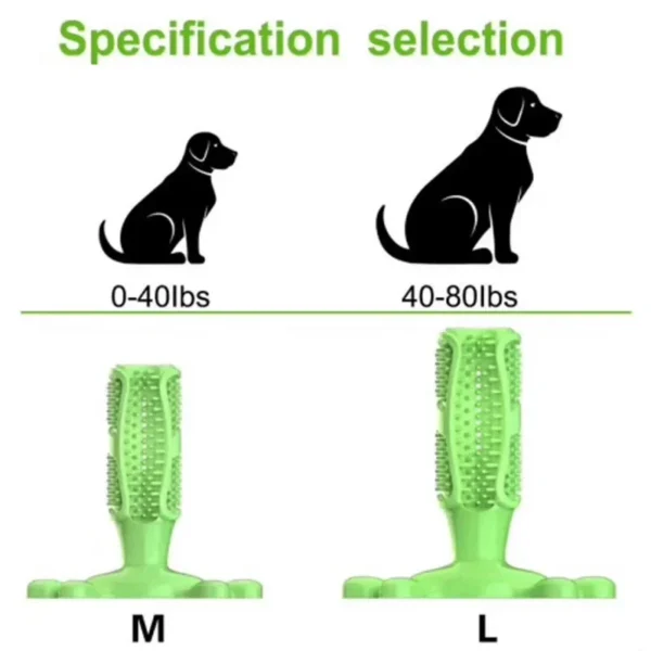 Dog Toys Chewable Teeth Chewing Gum Bad Breath Brushing for Large Breed Dogs Teeth Oral Cleaning Toys - Image 8