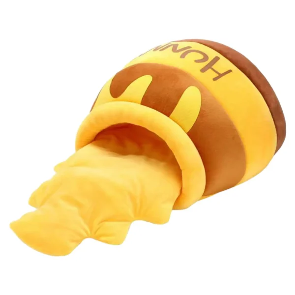 Cat Bed Warm Comfortable Kennel Nest Pet Cat Bed Soft Removable Cushion Nonslip Bottom Cartoon Washable House Honey Pot Cave - Image 6