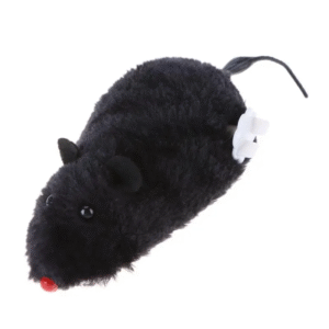 1PC Mouse Toy Clockwork Plush Mouse Toy for Cat Kitten Interactive Playing Toy Mechanical Motion Rat Pet Cat Products