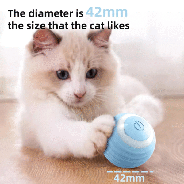 Cat Interactive Ball Smart Cat Toys Electronic Interactive Cat Toy Magic Ball Electronic Interactive Cat Toy Cat Game Accessorie - Image 3