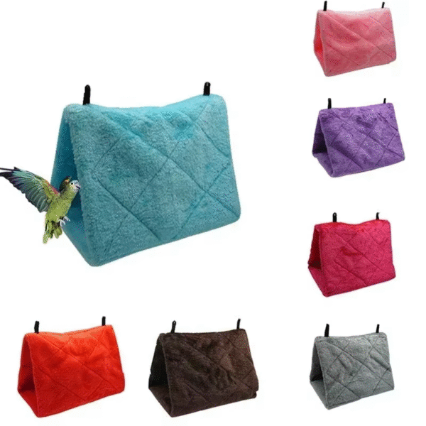 Pet Bird Parrot Cages Warm Hammock Hut Tent Fashion Bed Hanging Cave for Sleeping and Hatching Cage Decoration - Image 7