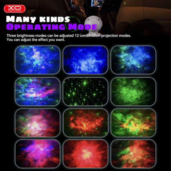 Astronaut Projector Night Light for Summer, Astronaut Ceiling LED Light Mini Projector, Rotation Ambient Lighting with Variable Nebula Effect, Spaceman Projector Ambient Lights for Home Bedroom Decor, Room Accessories, Back to School Gifts - Image 6