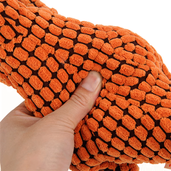 Small Dog Squeaky Dinosaur Chew Toys - Interactive Plush Pet Toys for Teething & Entertainment - Image 3