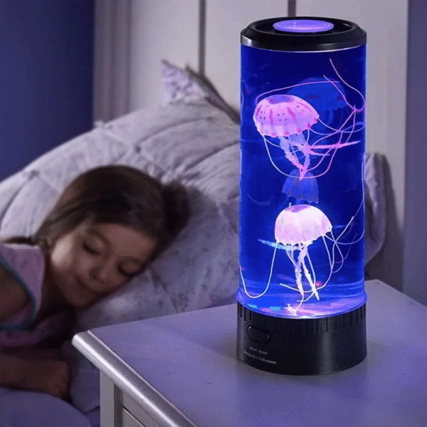 Color Changing Jellyfish Lamp Usb/Battery Powered Table Night Light Children'S Gift Home Bedroom Decor Boys Girls Birthday Gifts - Image 2