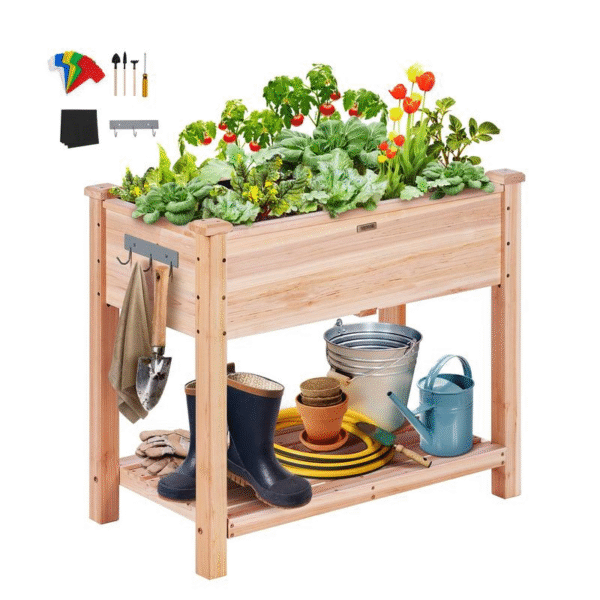VEVOR Galvanized Raised Garden Bed 80" X 40" X 19" Metal Planter Box, Gray Steel for Growing Vegetables, Flowers, Flowers, Herbs, and Succulents Fathersdaygift - Image 18