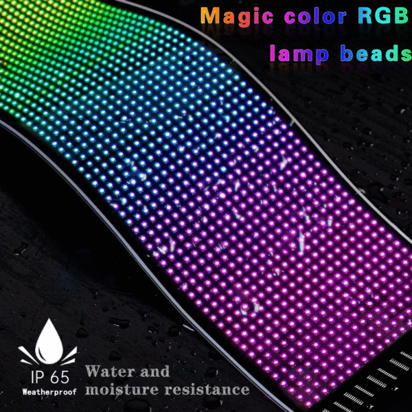Customizable Bluetooth App Control LED Sign for Store, Car, Bar, Hotel with Programmable Text & Animations - Image 3