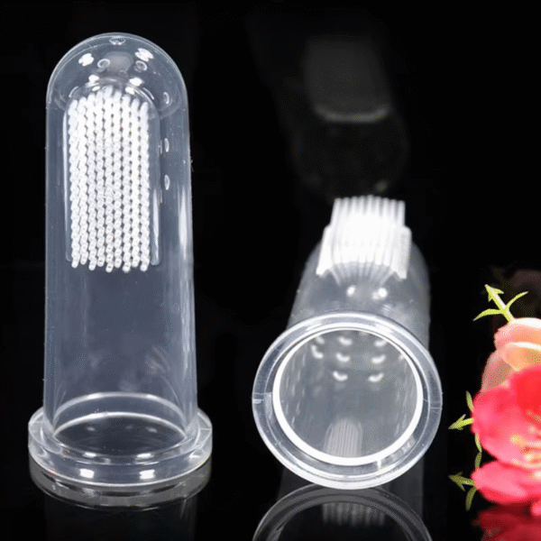 Hot Selling Soft Pet Finger Toothbrush Teddy Dog Brush Bad Breath Tartar Teeth Care Dog Cat Cleaning Supplies Soft Tooth Brush - Image 5