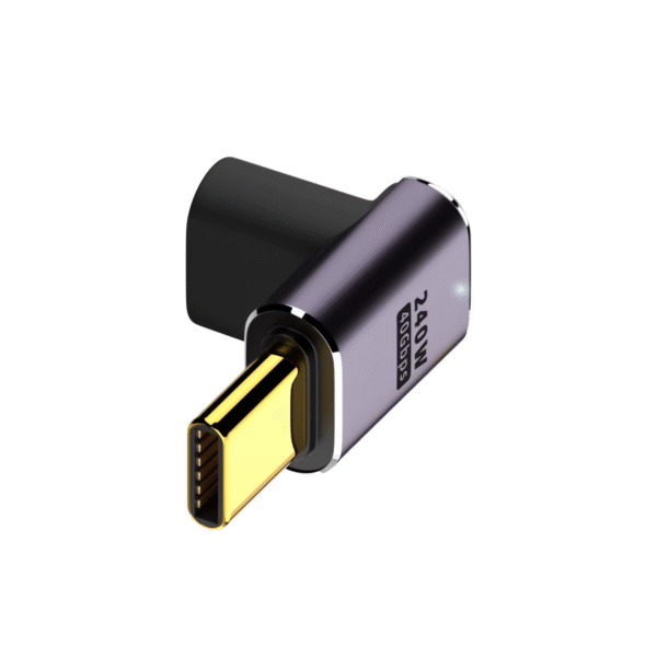 USB 4.0 PD 240W 8K 60Hz Charger Connector for Macbook 40Gbps High Speed USB C OTG U-Shape Straight Angle Male to Female Adapter - Image 14