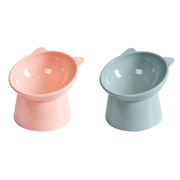 Tilted Cat Food Bowl Elevated Cat Bowl Ergonomic Cat Food Dish anti Vomiting Raised Cat Food Bowl Non Slip for Cats Dogs - Image 8