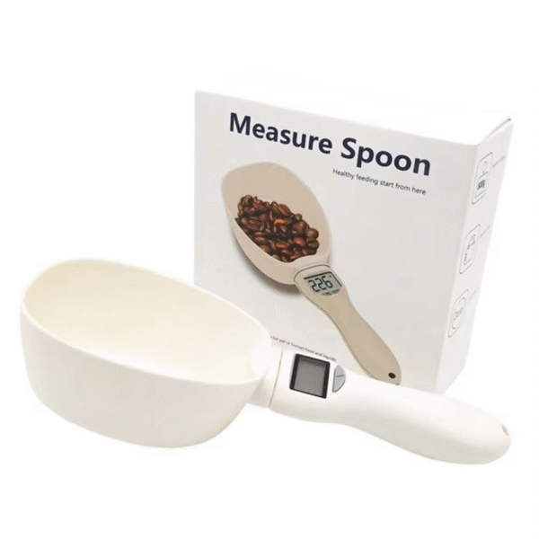 Electronic Measuring Tool Dog and Cat Feeding Bowl Measuring Spoon Pet Food Scale Digital Display Weighing Spoon Weight Volumn - Image 5