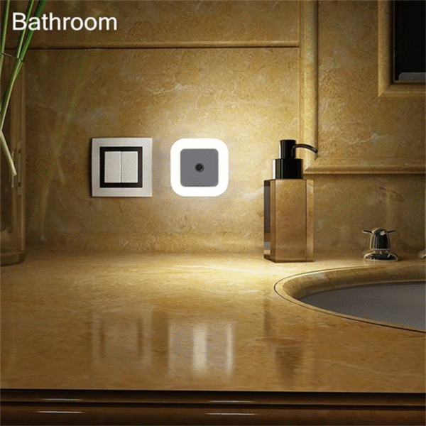 Wireless LED Night Light Sensor Lighting Mini EU US Plug Night Light Lamp for Children Room Bedroom Decoration Lights Lighting - Image 3