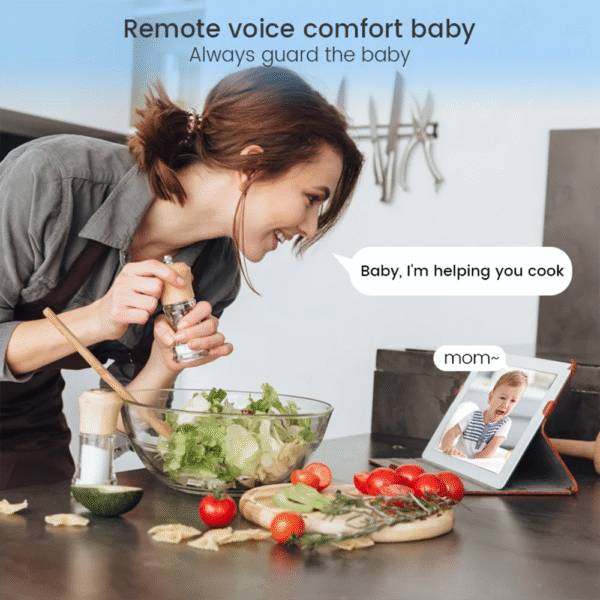4MP 2K Wifi Indoor High-Definition Crying Detection Baby Monitor Full-Color Night Vision 360 Degree Rotating Network Camera - Image 7
